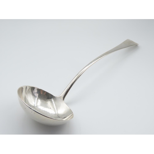 324 - Silver Ladle Restrained Design 30cm Long