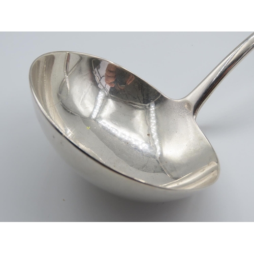 324 - Silver Ladle Restrained Design 30cm Long