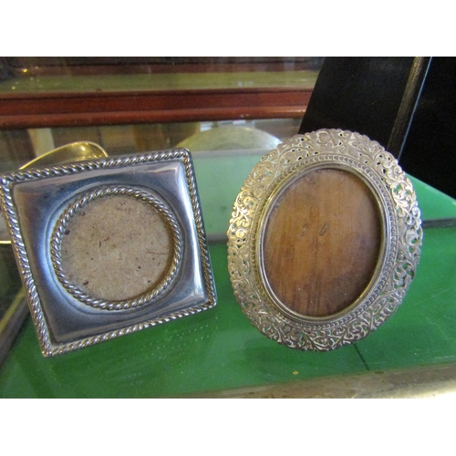 685 - Two Silver Photograph Frames of Neat Size Each Approximately 8cm High