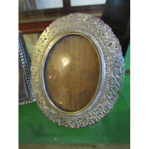 685 - Two Silver Photograph Frames of Neat Size Each Approximately 8cm High