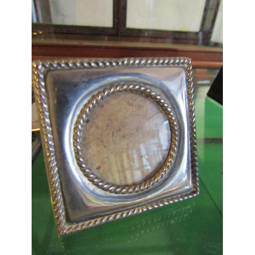 685 - Two Silver Photograph Frames of Neat Size Each Approximately 8cm High