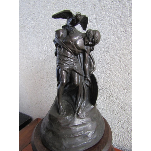 Oliver Sheppard Sculpture The Death of Cu Chulainn Bronze 1916
