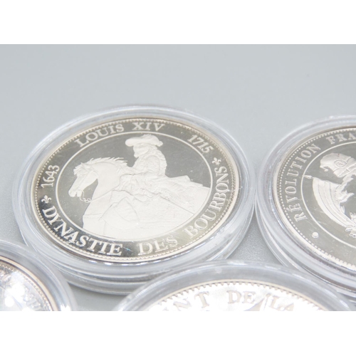 153 - Four Pure Silver Coins Incapsulated