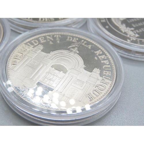 153 - Four Pure Silver Coins Incapsulated