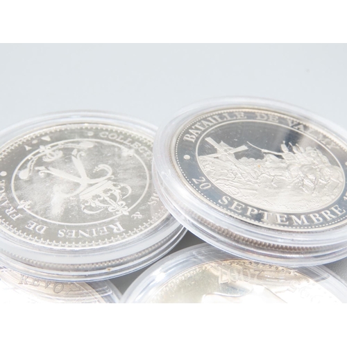 153 - Four Pure Silver Coins Incapsulated