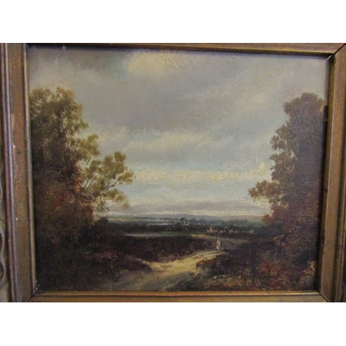 1767 - Victorian School Landscape Norwich School Oil on Canvas Approximately 10 Inches High x 12 Inches Wid... 