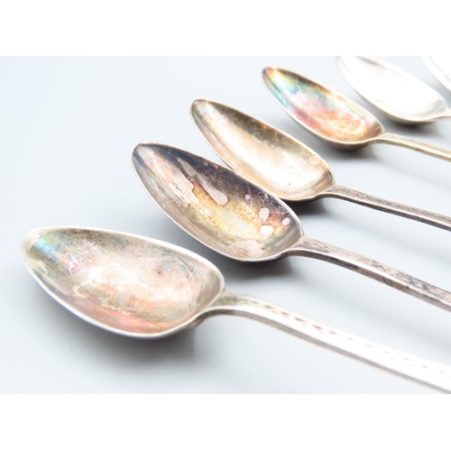 1786 - Six Silver Teaspoons