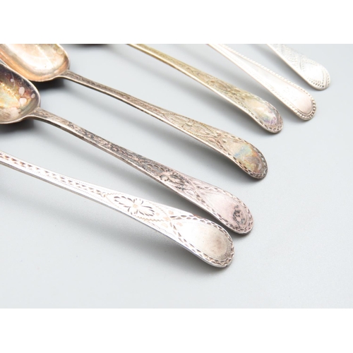 1786 - Six Silver Teaspoons