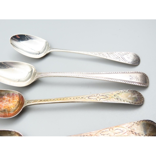 1786 - Six Silver Teaspoons