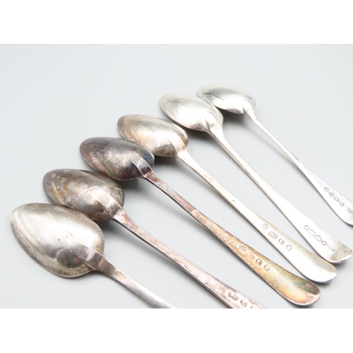 1786 - Six Silver Teaspoons