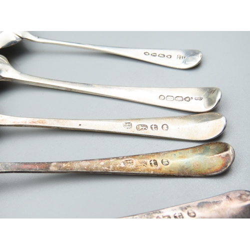 1786 - Six Silver Teaspoons