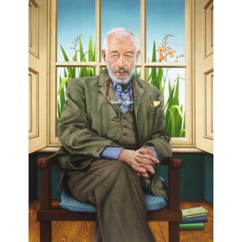 1790 - Robert Ballagh Portrait of JP Donleavy Fine Art Lithograph Signed by Both Artist and Sitter Approxim... 