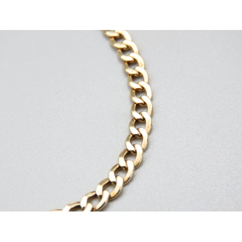 249 - 9 Carat Yellow Gold Ladies Bracelet Articulated Form 18cm Long