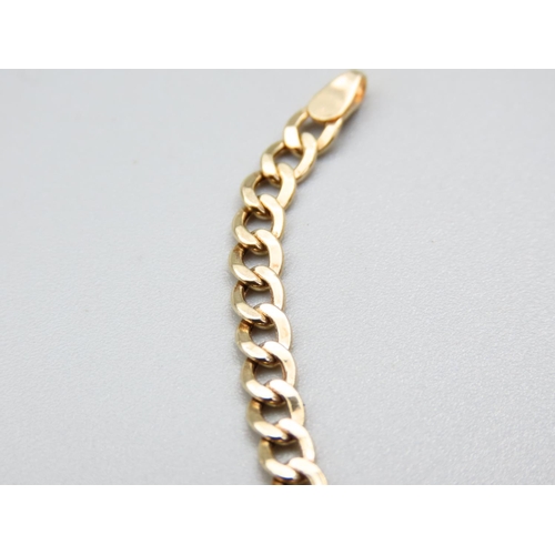 249 - 9 Carat Yellow Gold Ladies Bracelet Articulated Form 18cm Long