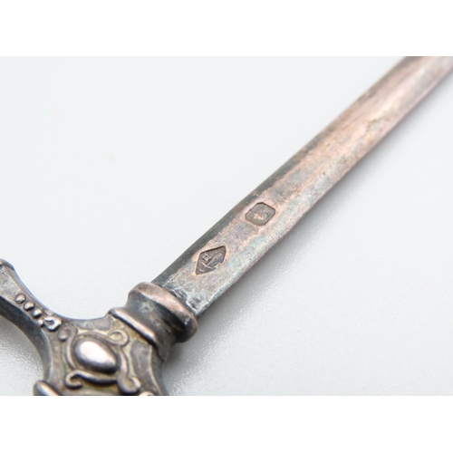 264 - Silver Letter Opener Sword Form 29cm Long