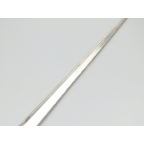 306 - Silver Meat Skewer 29cm Long