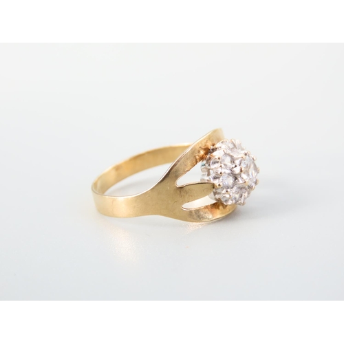 354 - Centre Stone Ring Gemset Mounted on 9 Carat Yellow Gold Band Ring Size N