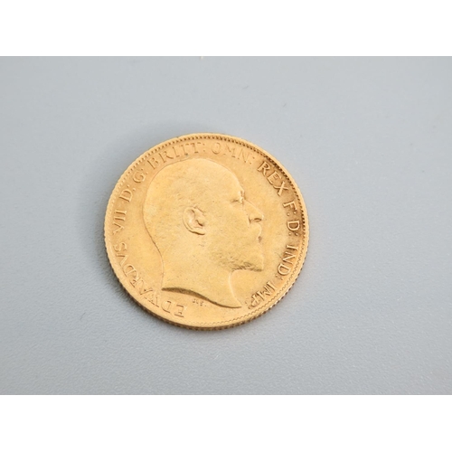 391 - Half Sovereign Dated 1905