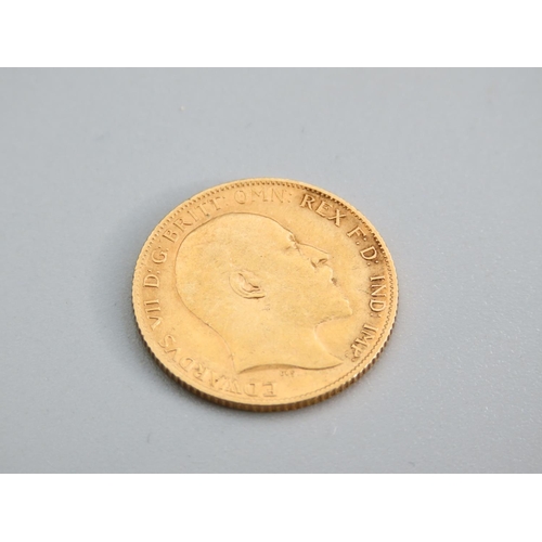 391 - Half Sovereign Dated 1905