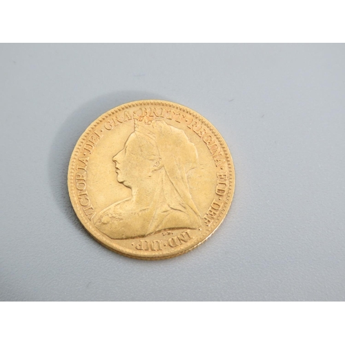 392 - Half Sovereign Dated 1895