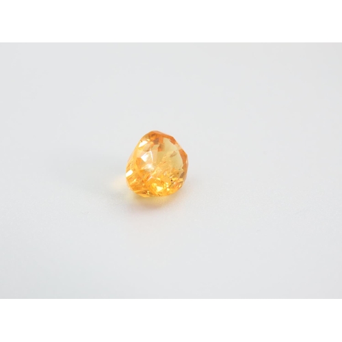 458 - Yellow Sapphire Oval Mixed Cut 20.19 Carat Certificate Present