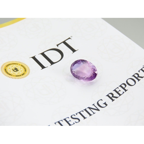 466 - Amethyst Mixed Cut Gemstone 20.17 Carat Certificate Present