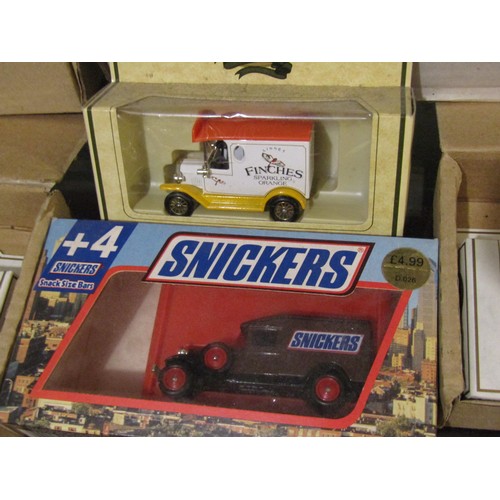 1788 - Complete Set of Nine Collectable Metal Toy Delivery Trucks Contained within Original Packing and Cas... 