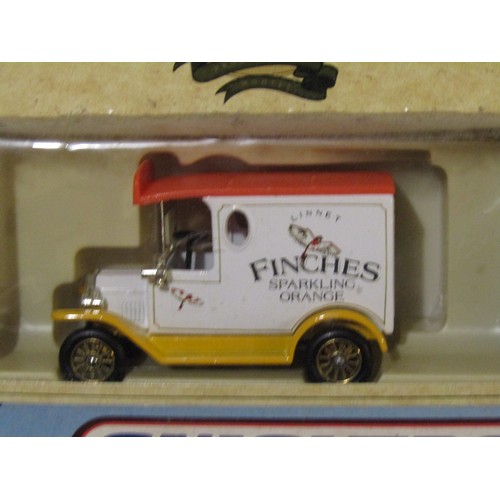 1788 - Complete Set of Nine Collectable Metal Toy Delivery Trucks Contained within Original Packing and Cas... 