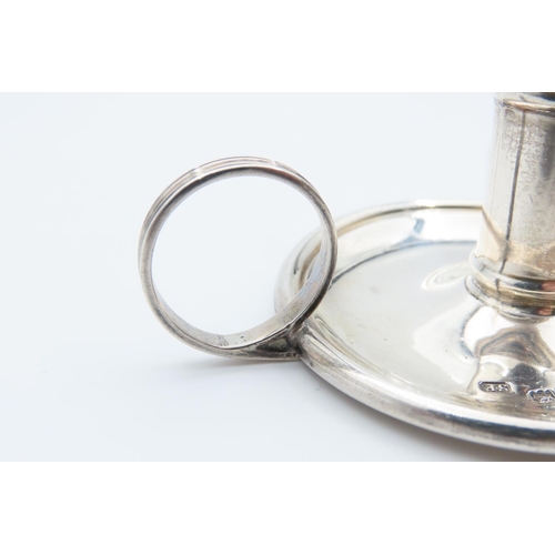 1095 - Silver Candle Rest with Finger Well 6.5cm Diameter 4cm High