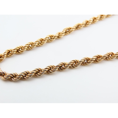 1135 - 9 Carat Yellow Gold Necklace 44cm Long