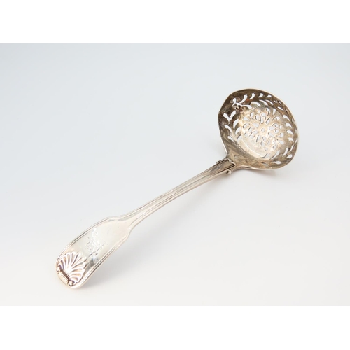 1174 - Silver Sugar Caster Spoon 17cm Long