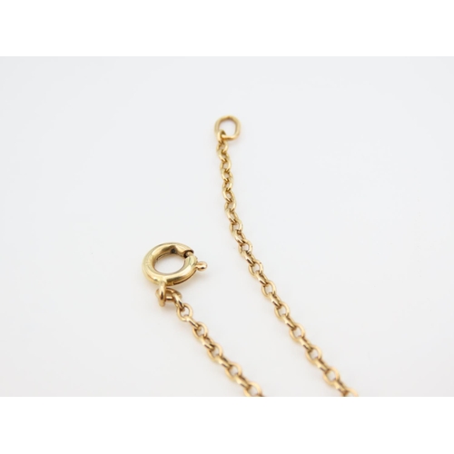 1181 - 9 Carat Yellow Gold Ladies Necklace Chain 48cm Long