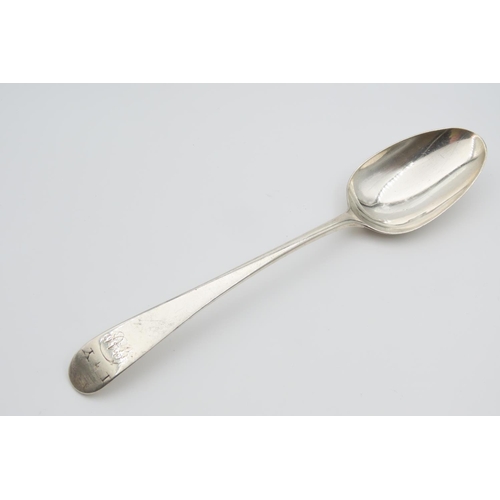 1191 - Silver Serving Spoon 21cm Long