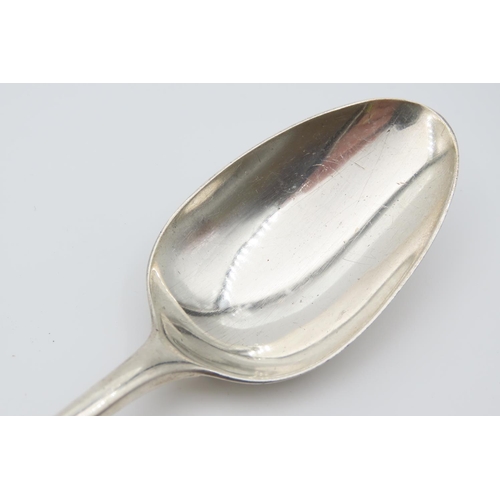 1191 - Silver Serving Spoon 21cm Long