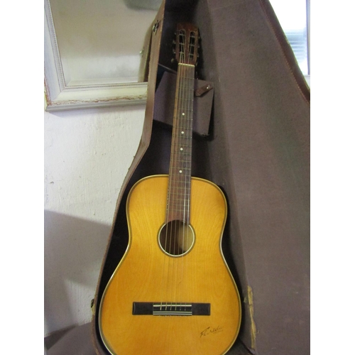 14 - Florida Brand Guitar with Carry Case