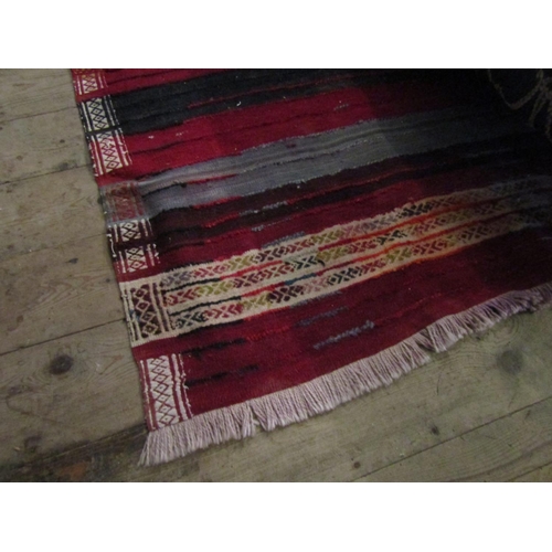 160 - Kilim Wool Rug Approximately 5ft Wide