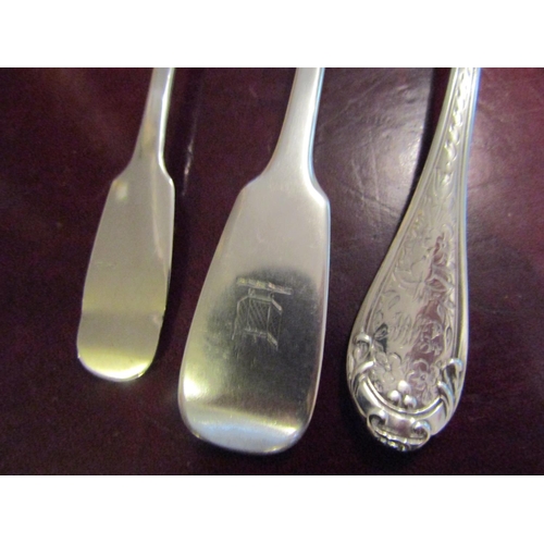 172 - Georgian Silver Spoon Hallmarked Edinburgh 1832 Robert Chisholm and Two Others