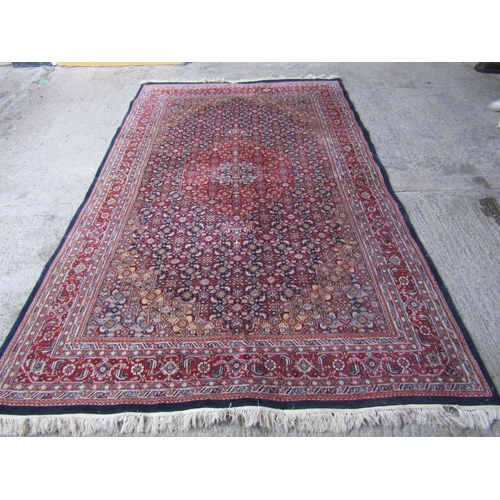 192 - Large Persian Pure Wool Rug Approximately 10ft Long x 4ft 6 Inches Wide