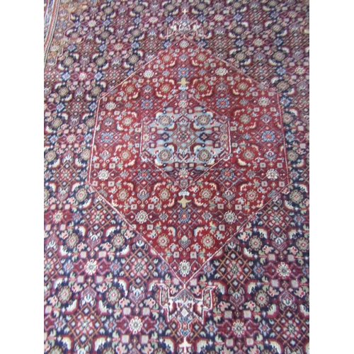 192 - Large Persian Pure Wool Rug Approximately 10ft Long x 4ft 6 Inches Wide