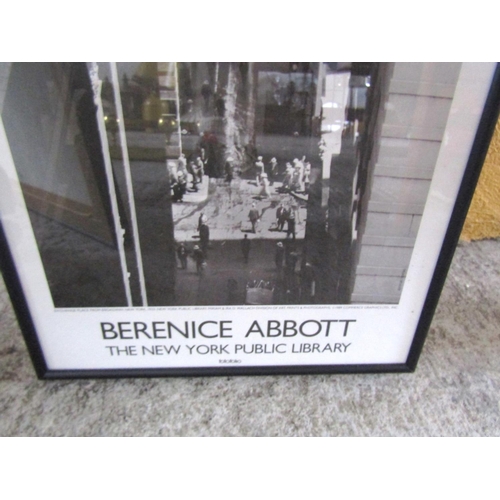 211 - Berenice Abbott Framed Print The New York Public Library Approximately 102cm High x 29cm Wide Contai... 