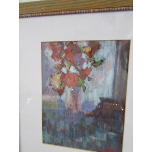 246 - Still Life Painting Oil on Board Signed Indistinctly Lower Right 14 Inches High x 10 Inches Wide Con... 