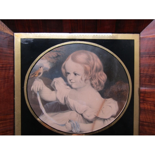 269 - Pair of William IV Morland Framed Engravings Brother and Sister Each Approximately 12 Inches High x ... 