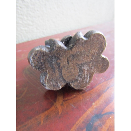 358 - Neat Bronze Figure of Of Dog Approximately 2 Inches High