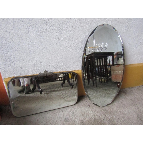 97 - Two Wall Mirrors Circa 1930