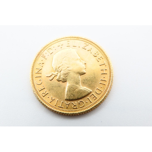 100 - Full Gold Sovereign Dated 1967