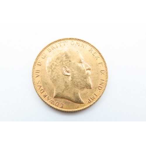 104 - Full Gold Sovereign Dated 1910