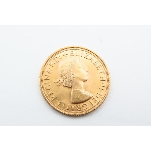 106 - Full Gold Sovereign Dated 1963