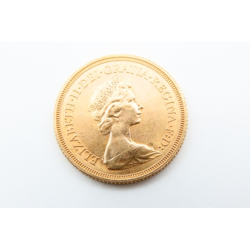 111 - Full Gold Sovereign Dated 1974