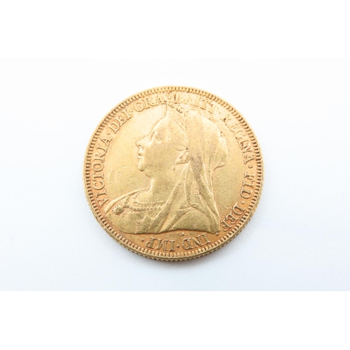 112 - Full Gold Sovereign Dated 1895