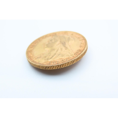 112 - Full Gold Sovereign Dated 1895